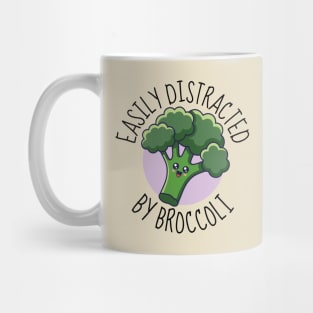 Easily Distracted By Broccoli Cute Mug